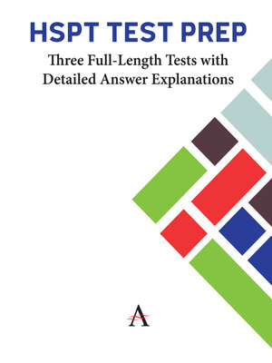 cover image of HSPT Test Prep